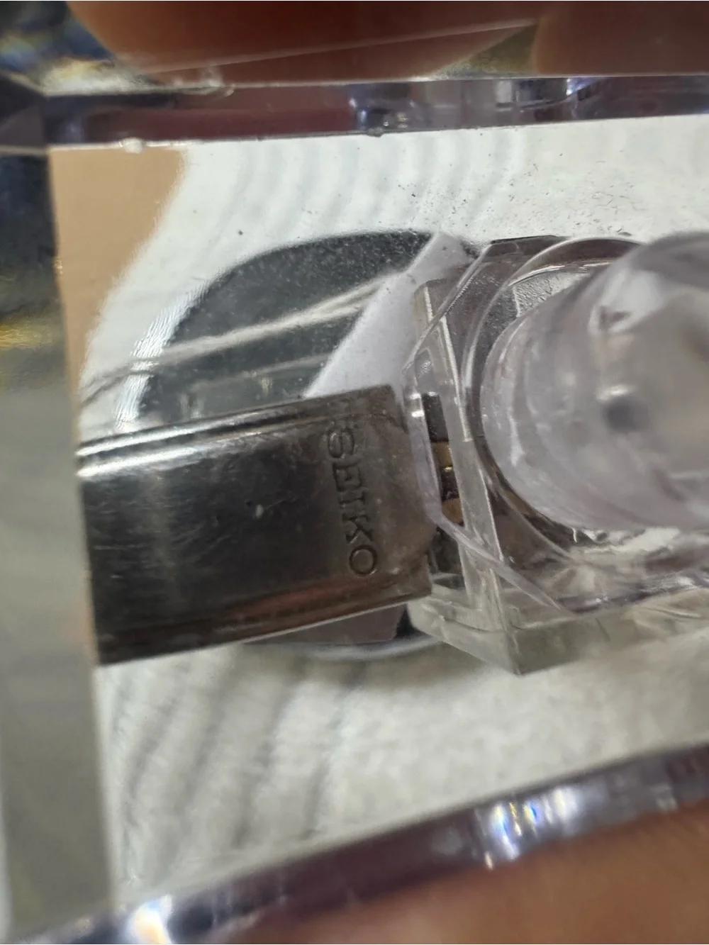 Seiko sq Two-Tone Silver and Gold Men's Quartz Watch